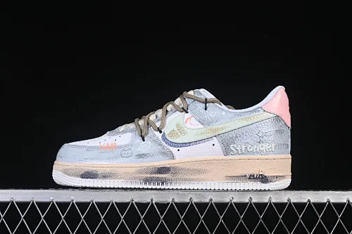 All categories Nk Air Force 1 Air Force series Nk Air Force 1 Low Air Force low top Nike Air Force 1'07 Low Hand-painted graffiti Qianwumanlv Air Force One low-top casual sneakers YT0303-222